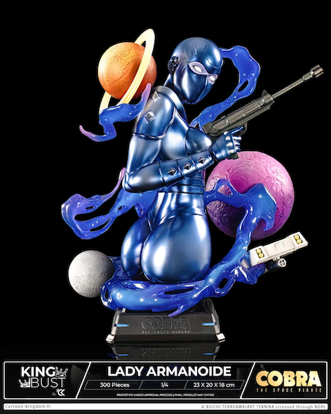 COBRA - Lady Armanoide - King Bust 1/4 23cm - Toys Legacy Collection