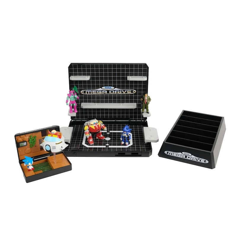 CONSOLE HEROES - Mega Drive Console Boss Sonic 1 - Statuette - Toys Legacy Collection