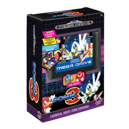 CONSOLE HEROES - Mega Drive Sonic 3 - Statuette 7cm - Toys Legacy Collection