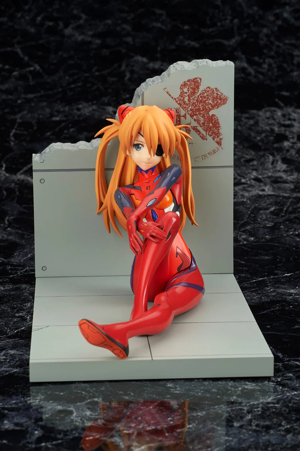 EVANGELION - Asuka Langley "Plugsuit" - Statuette 11.5cm - Toys Legacy Collection