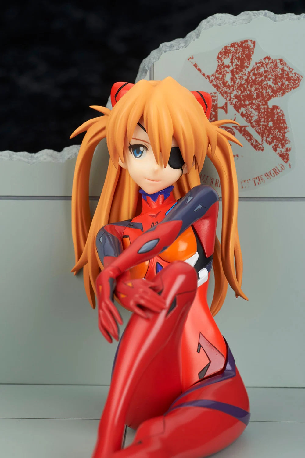 EVANGELION - Asuka Langley "Plugsuit" - Statuette 11.5cm - Toys Legacy Collection