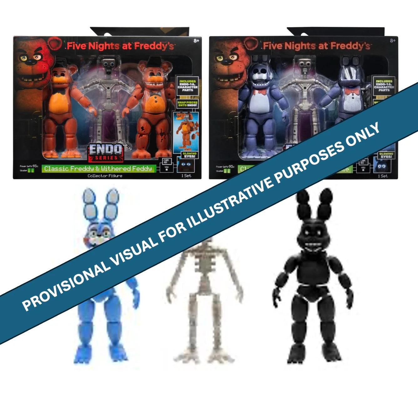 Five Night At Freddy - Endo-Series Figure 15cm - (Assortment 4) - Toys Legacy Collection