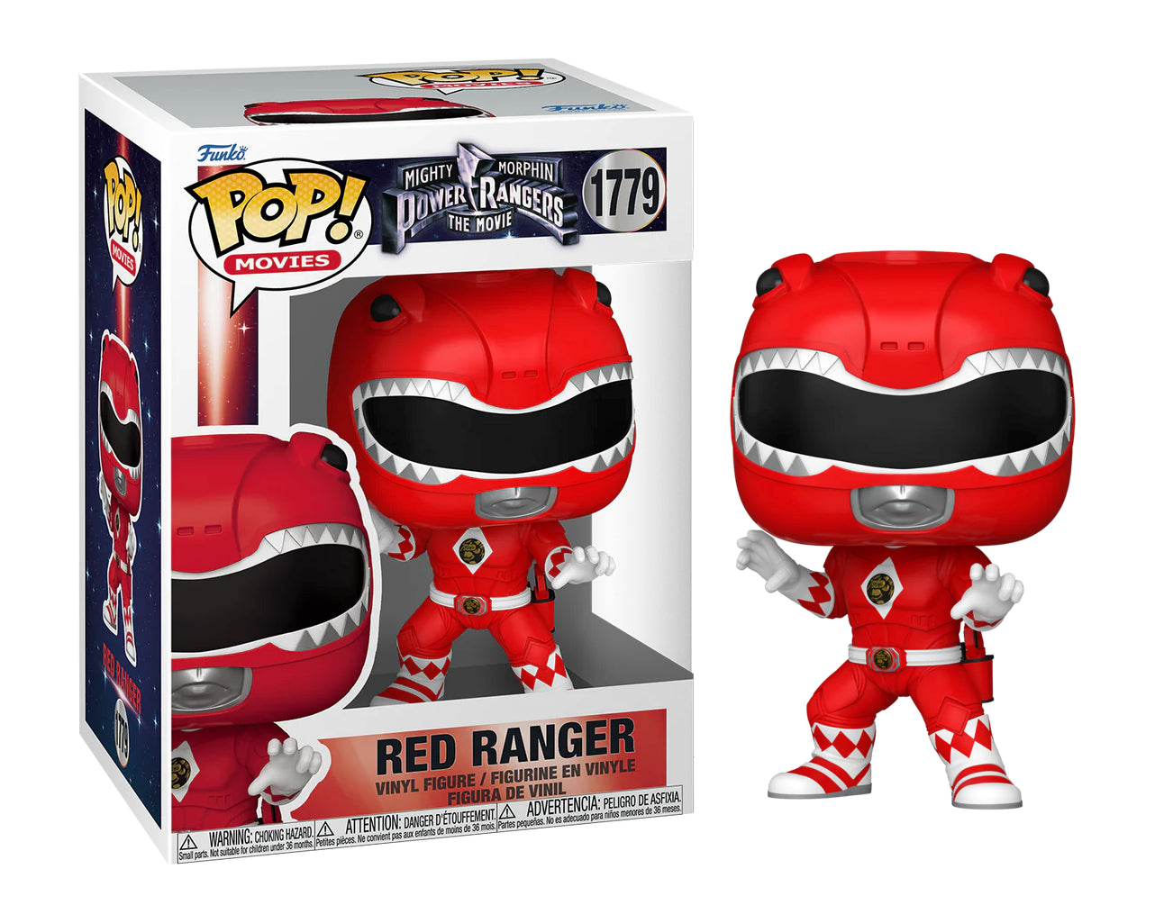 POWER RANGERS - POP Movies N° 1779 - Ranger Rouge - Toys Legacy Collection