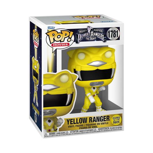 POWER RANGERS - POP Movies N° 1781 - Ranger Jaune (GW) - Toys Legacy Collection