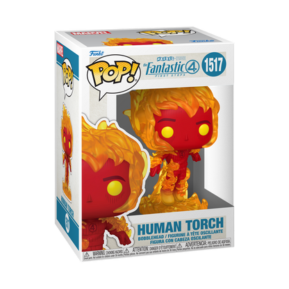 LES 4 FANTASTIQUES - POP Marvel N° 1517 - La Torche Humaine - Toys Legacy Collection