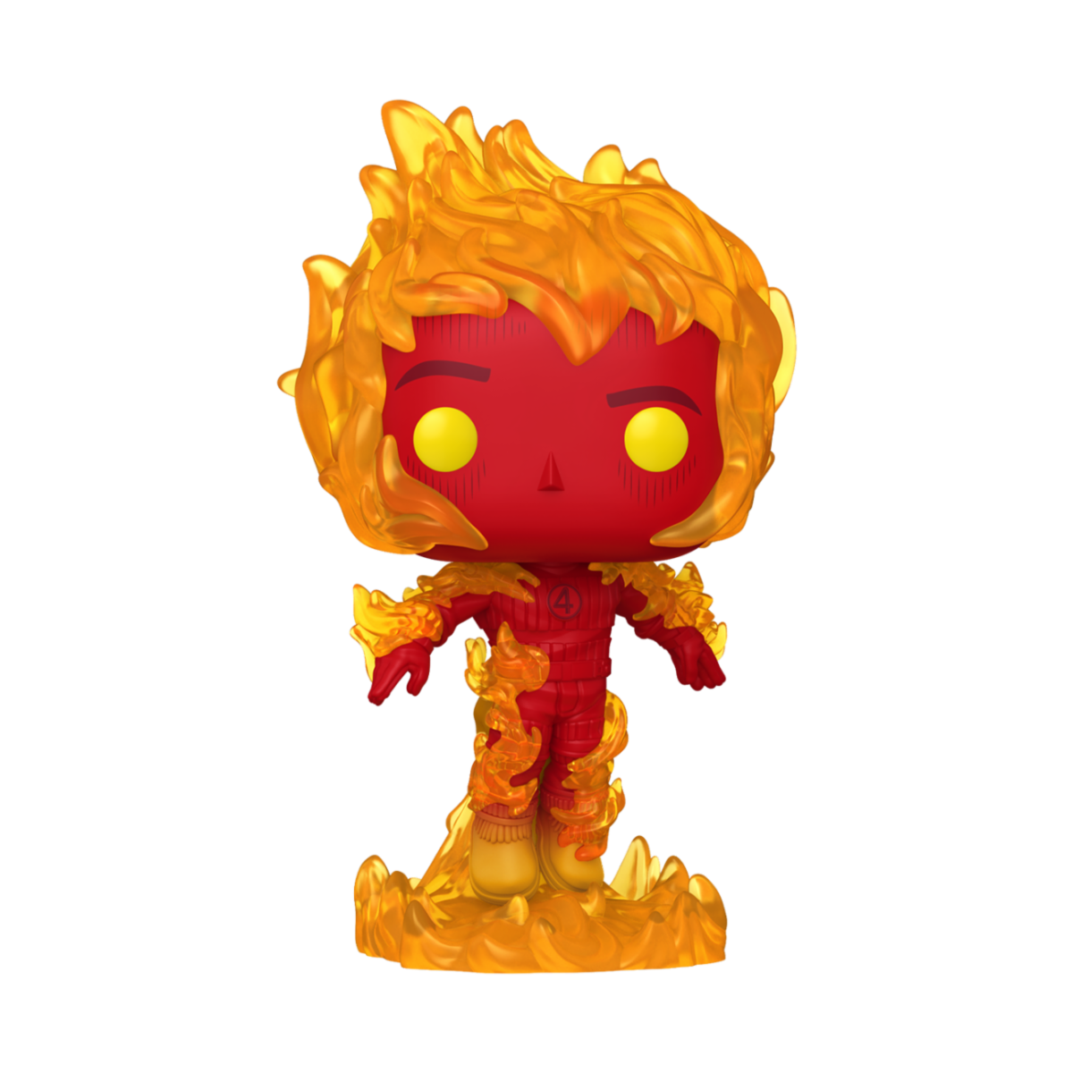 LES 4 FANTASTIQUES - POP Marvel N° 1517 - La Torche Humaine - Toys Legacy Collection
