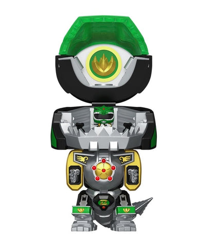 POWER RANGERS - Bitty Bots - Dragon Zord avec Ranger vert - Toys Legacy Collection