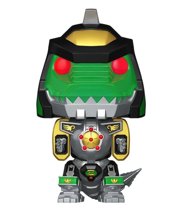 POWER RANGERS - Bitty Bots - Dragon Zord avec Ranger vert - Toys Legacy Collection