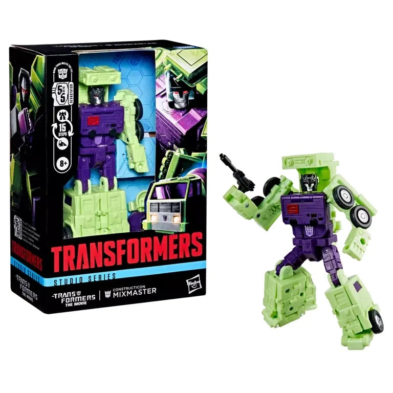 TRANSFORMERS - Mixmaster - Figurine Studio Series Voyager 14cm - Toys Legacy Collection