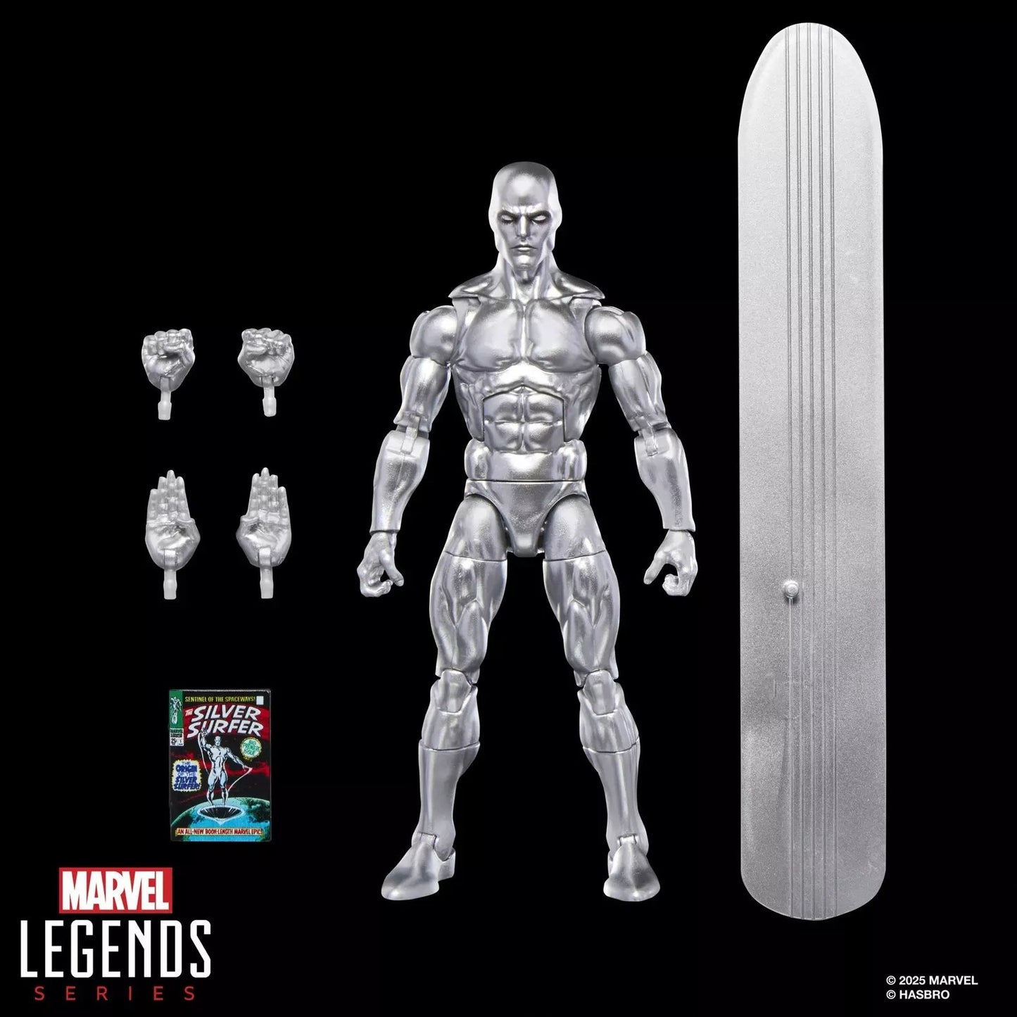 MARVEL - Surfer d'argent - Figurine Legends Series 15cm - Toys Legacy Collection