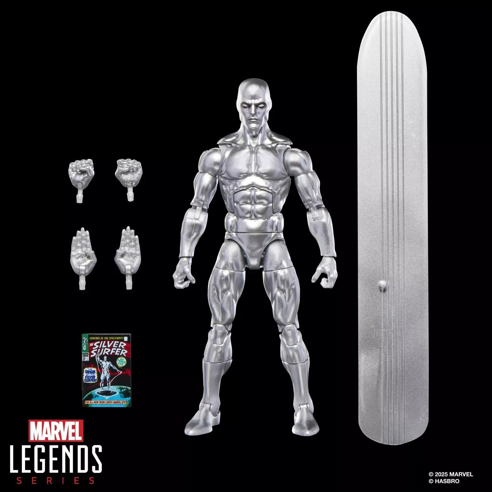 MARVEL - Surfer d'argent - Figurine Legends Series 15cm - Toys Legacy Collection