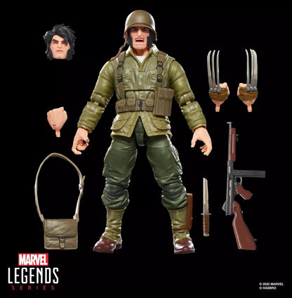 MARVEL - Wolverine (WWII Logan) - Figurine Legends Series 15cm - Toys Legacy Collection