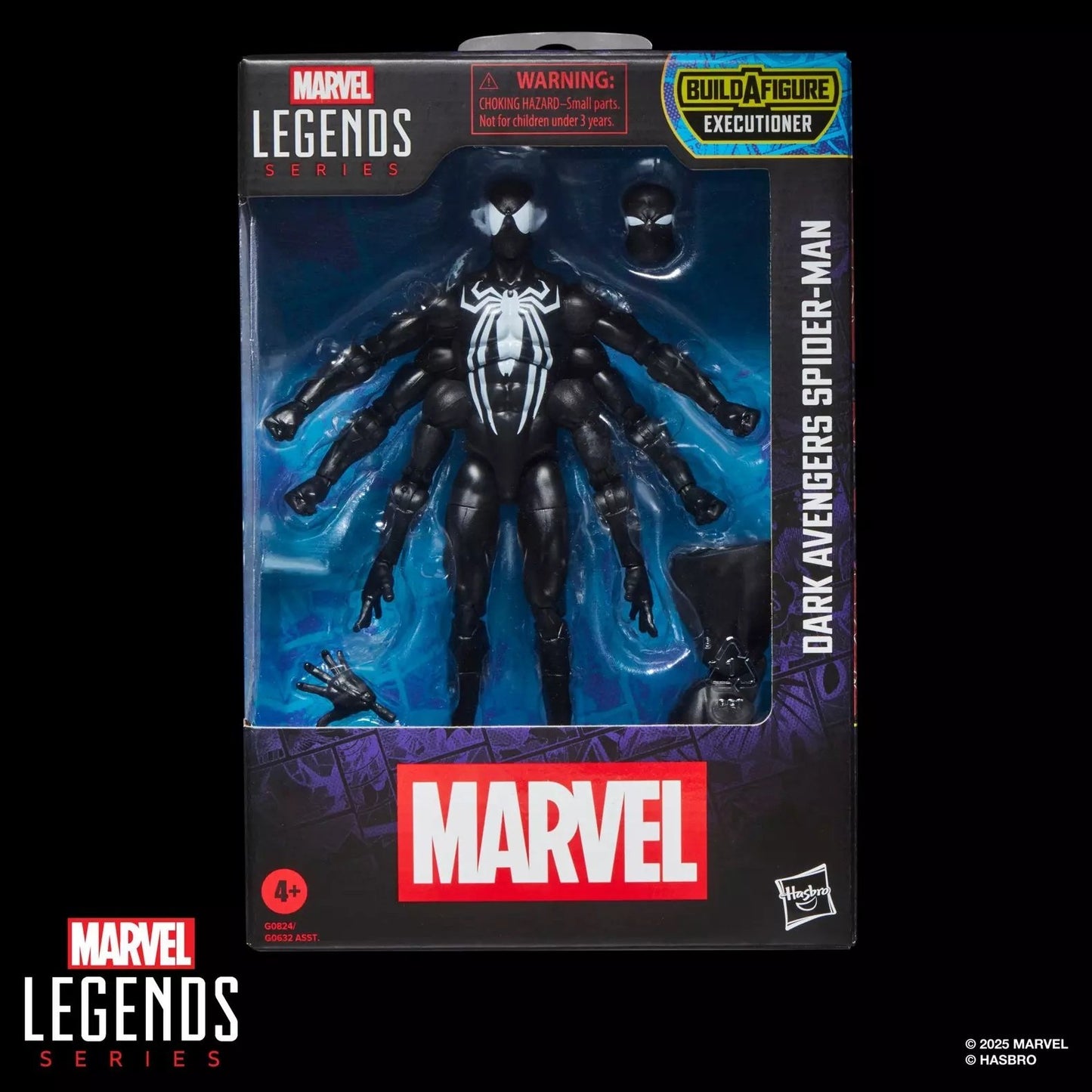 MARVEL - Dark Avengers Spider-Man - Figurine Legends Series 15cm - Toys Legacy Collection
