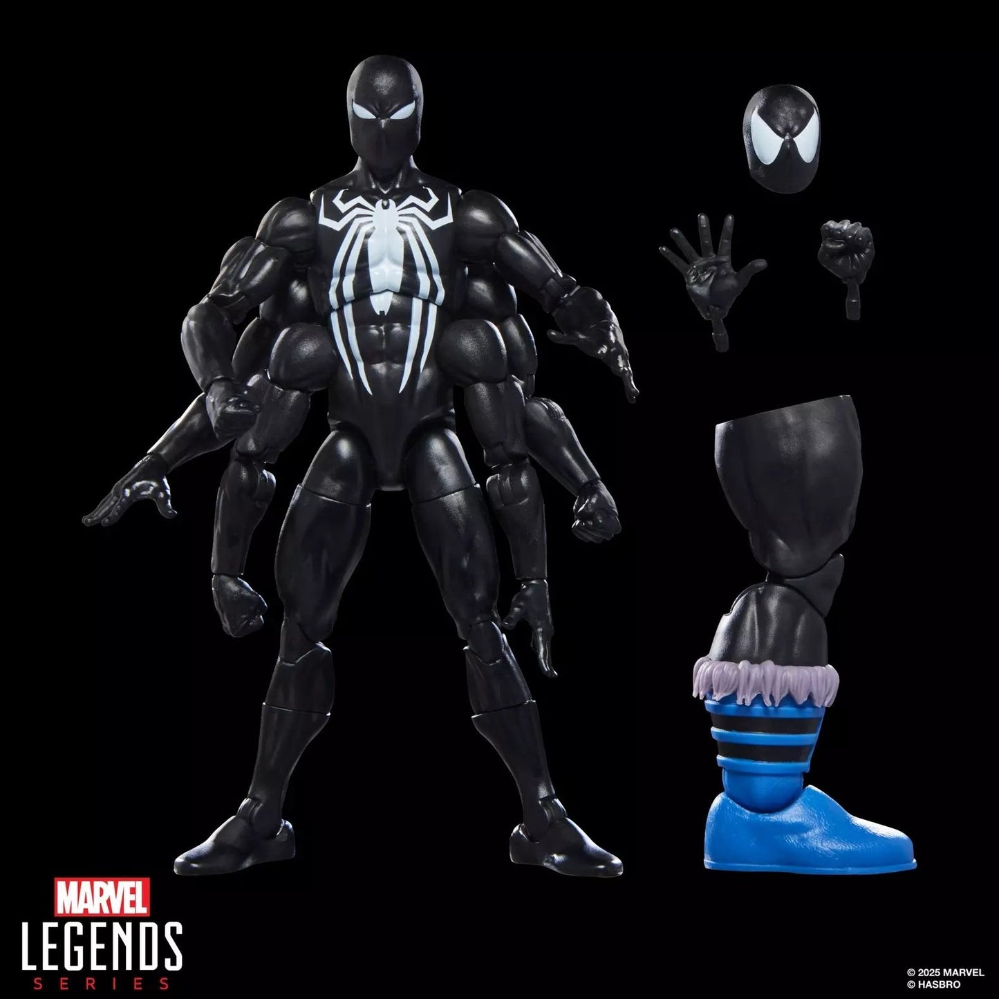 MARVEL - Dark Avengers Spider-Man - Figurine Legends Series 15cm - Toys Legacy Collection