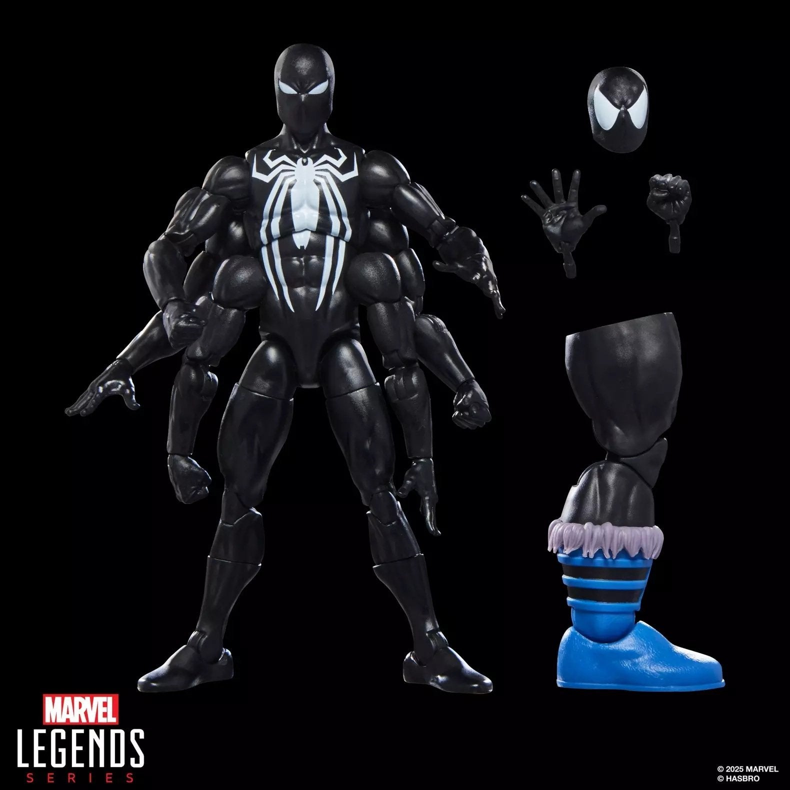 MARVEL - Dark Avengers Spider-Man - Figurine Legends Series 15cm - Toys Legacy Collection