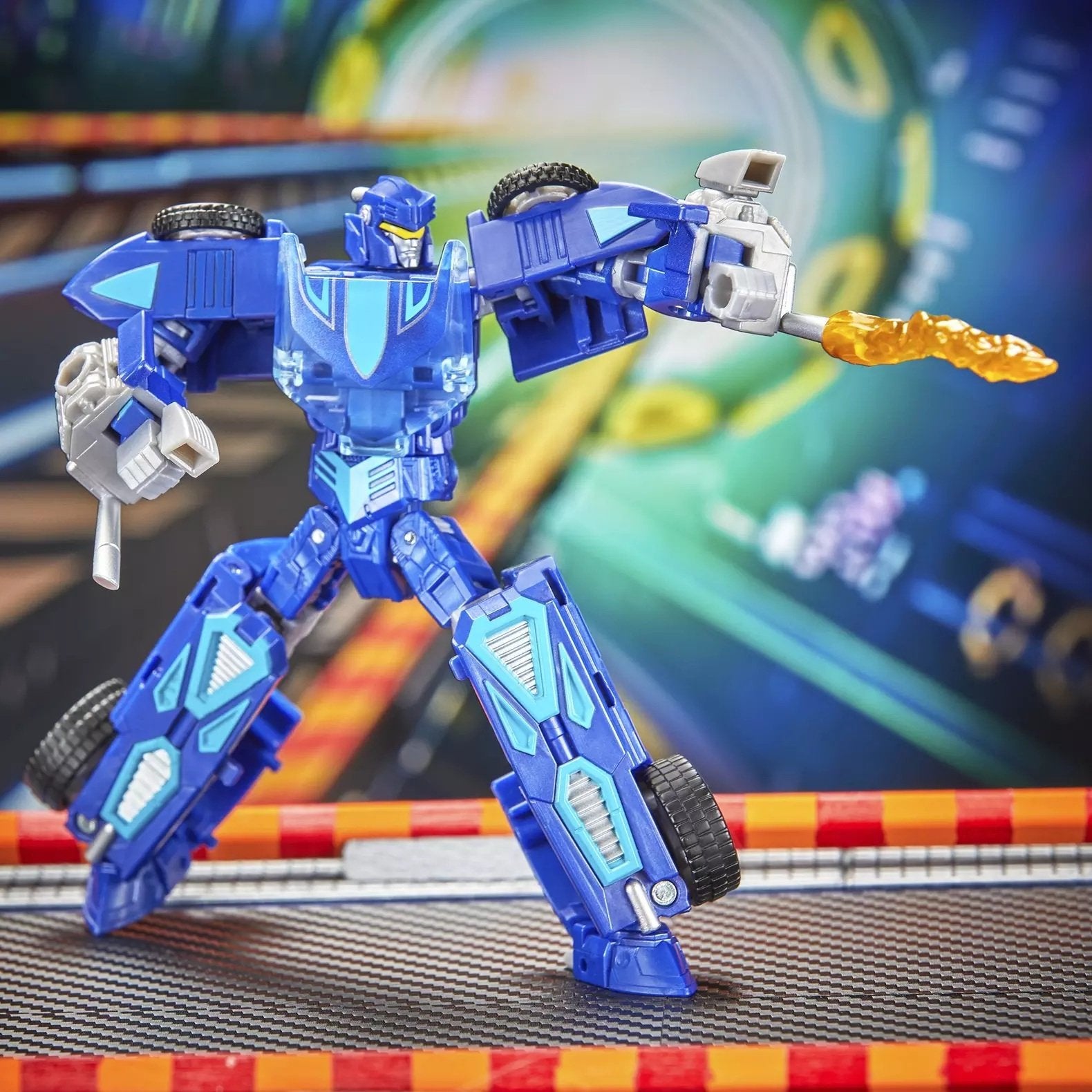 TRANSFORMERS X HOT WHEELS - Twin Mill - Figurine Collaborative 13cm - Toys Legacy Collection