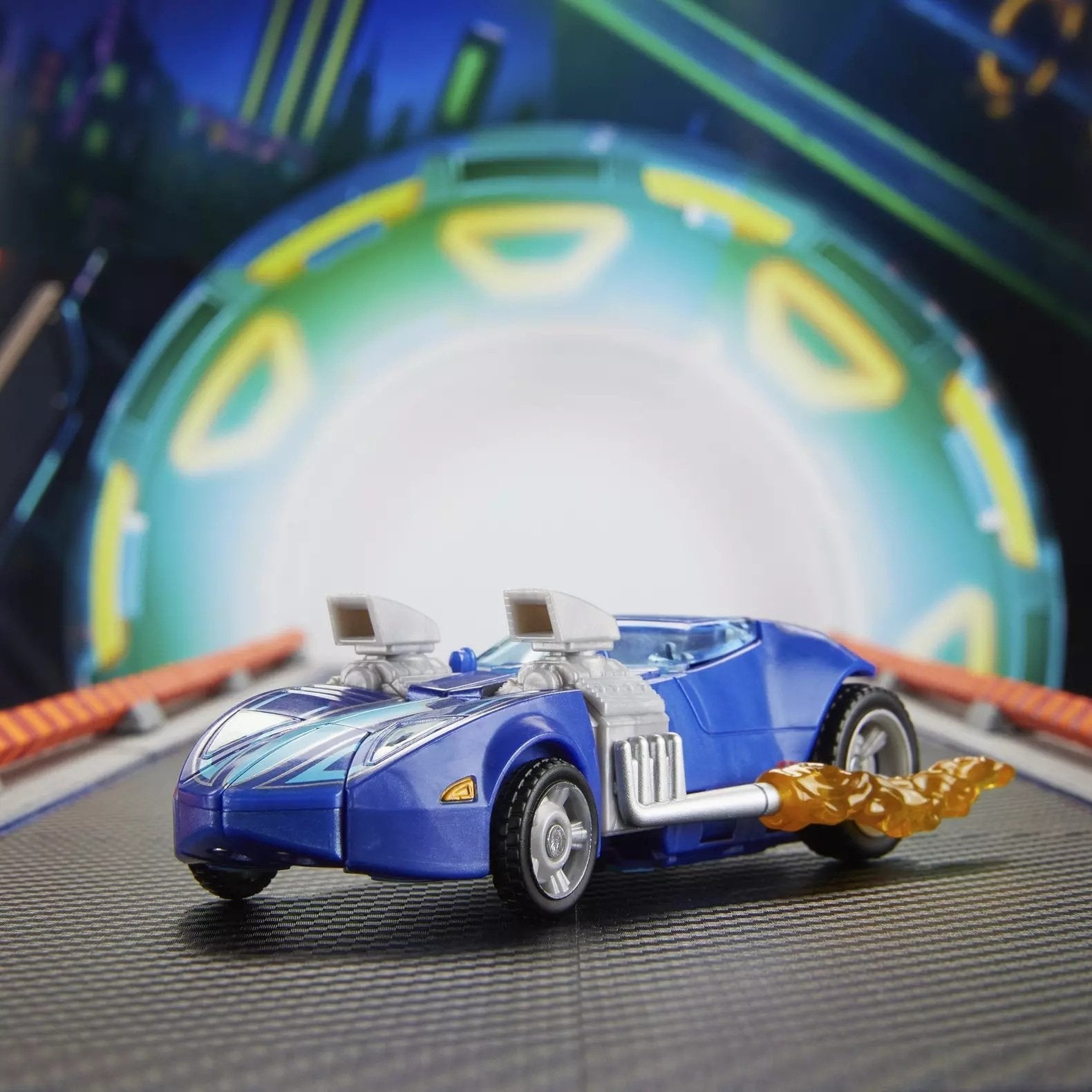 TRANSFORMERS X HOT WHEELS - Twin Mill - Figurine Collaborative 13cm - Toys Legacy Collection