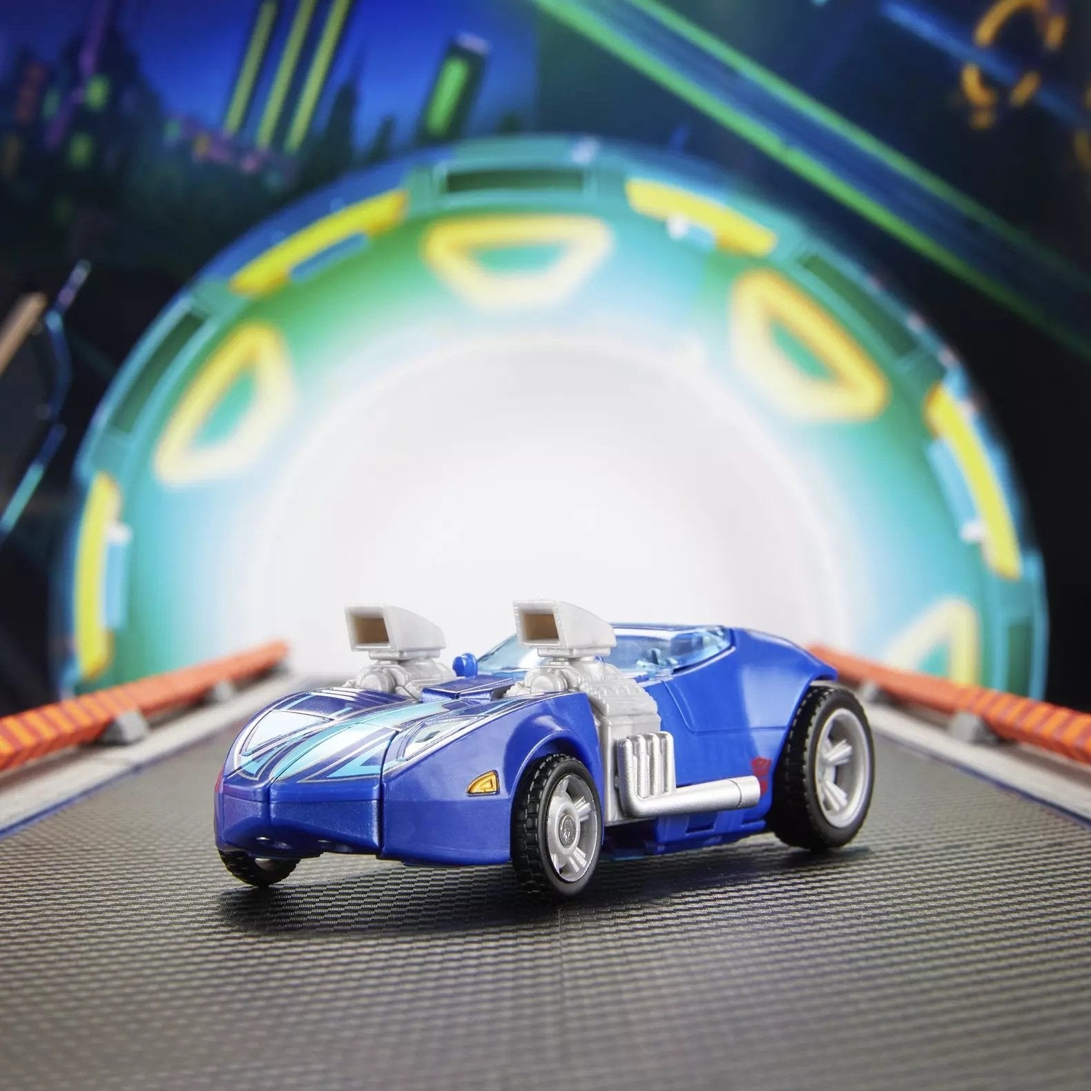 TRANSFORMERS X HOT WHEELS - Twin Mill - Figurine Collaborative 13cm - Toys Legacy Collection