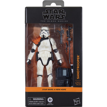 STAR WARS UN NOUVEL ESPOIR - Sandtrooper - Figurine Black Series 15cm