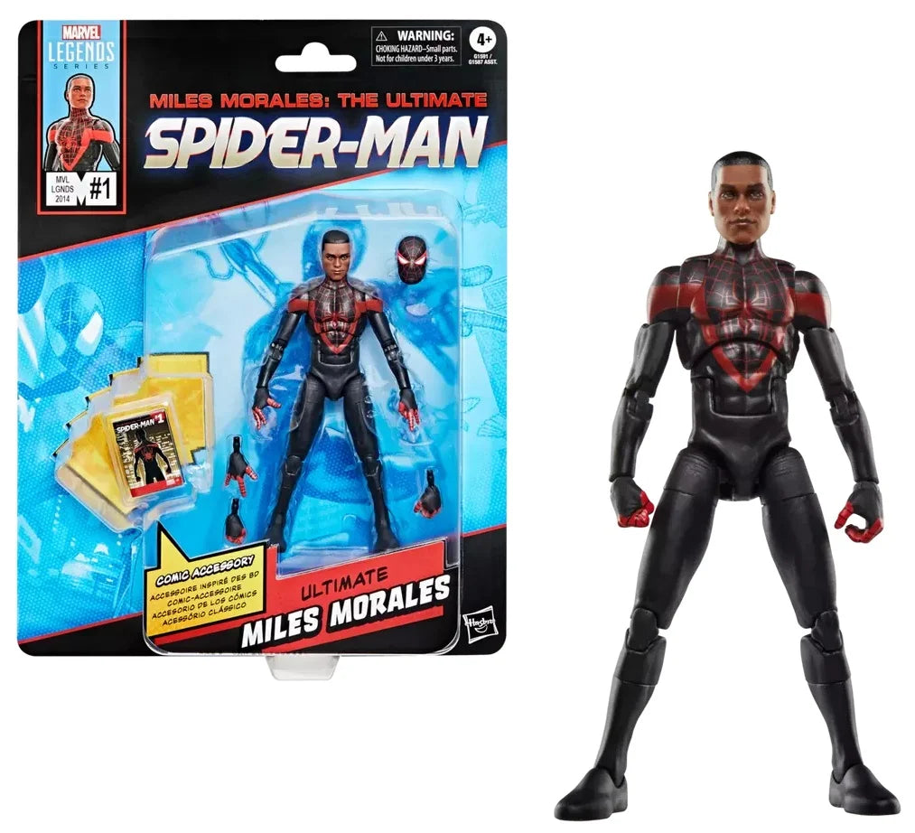 MARVEL - Miles Morales Spider-man - Figurine Legends Series 15cm