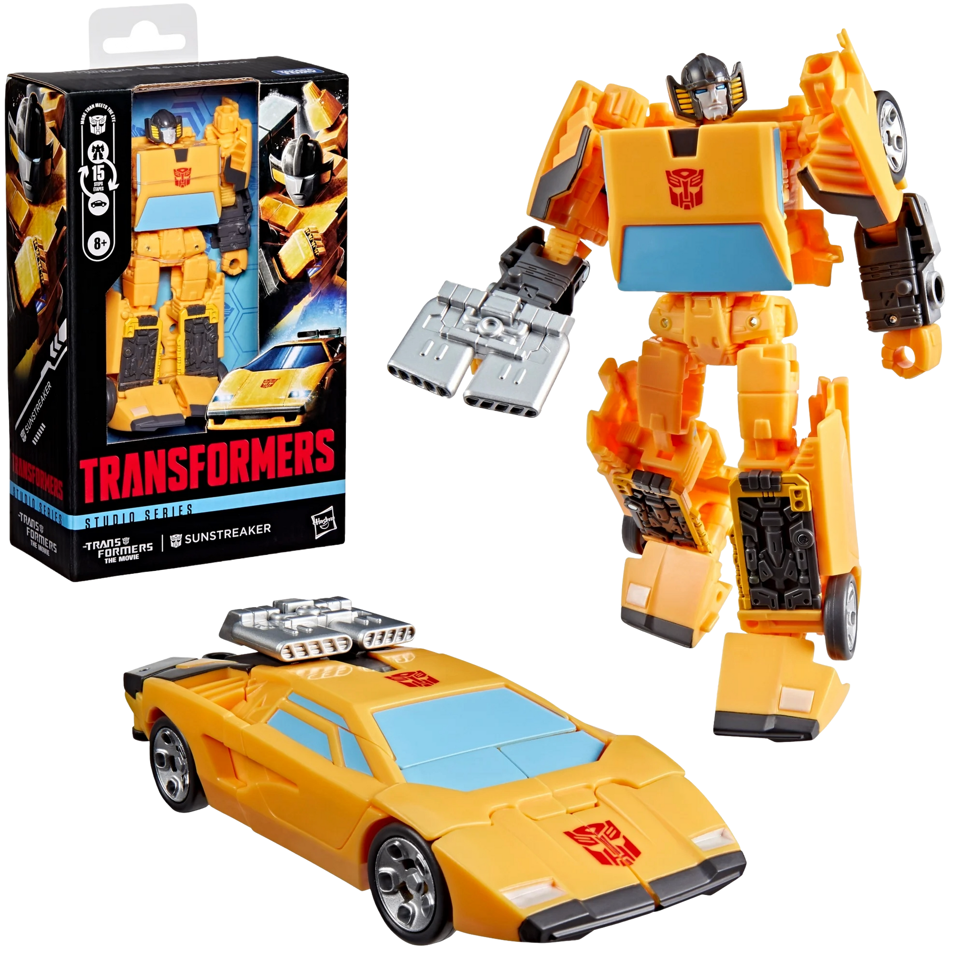 TRANSFORMERS - Sunstreaker - Figurine Studio Series 11cm - Toys Legacy Collection