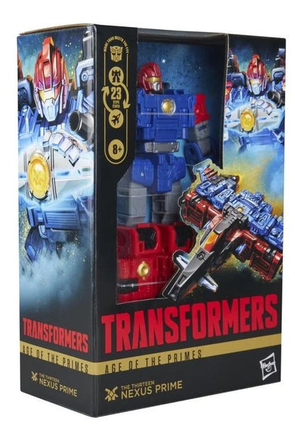 TRANSFORMERS Age of the Primes - Nexus Prime Voyager - Figurine 15.5cm - Toys Legacy Collection