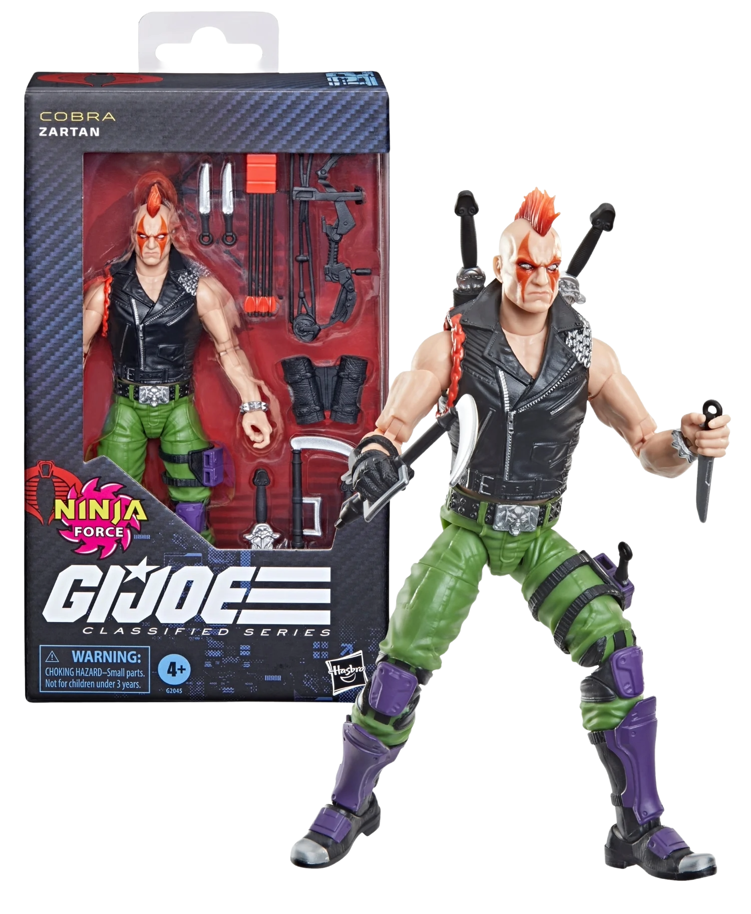 G.I. JOE - Zartan - Figurine Classified Series #192 15cm - Toys Legacy Collection