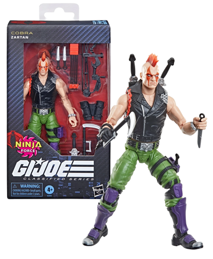 G.I. JOE - Zartan - Figurine Classified Series #192 15cm - Toys Legacy Collection