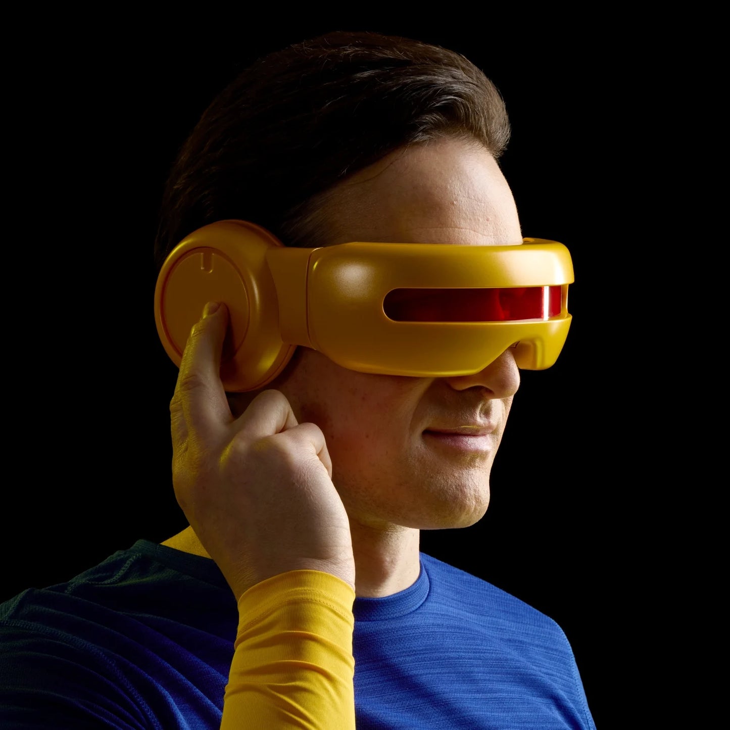 Visière Cyclope X-MEN '97 Replica Legend Series pour cosplay, en plastique de haute qualité, détail précis, produit de collection Hasbro