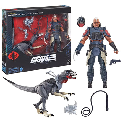 GI JOE - Rottclaw & Deinonychus - Figurine Classified Series #196 15cm - Toys Legacy Collection