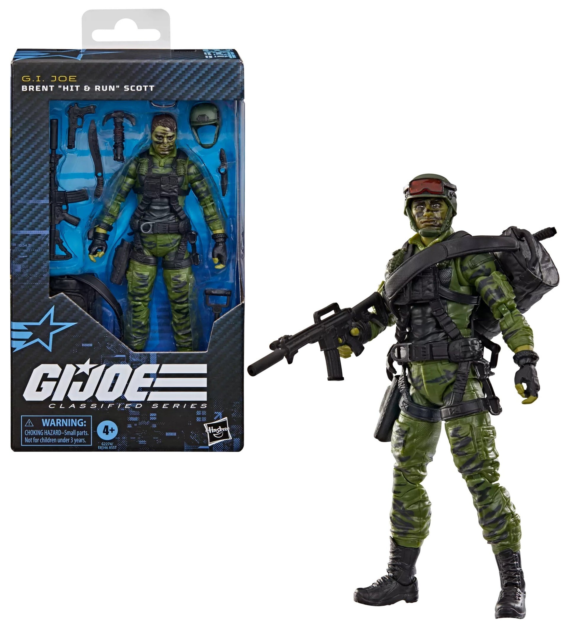 G.I. JOE - Bren "Hit & Run" Scott - Fig. Classified Series #188 15cm - Toys Legacy Collection