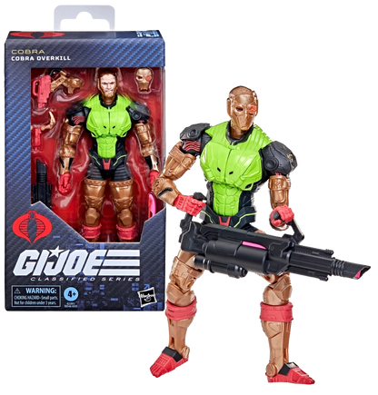G.I. JOE - Cobra Overkill - Figurine Classified Series #201 15cm - Toys Legacy Collection