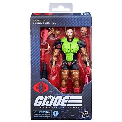 G.I. JOE - Cobra Overkill - Figurine Classified Series #201 15cm - Toys Legacy Collection