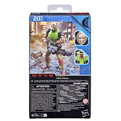 G.I. JOE - Cobra Overkill - Figurine Classified Series #201 15cm - Toys Legacy Collection