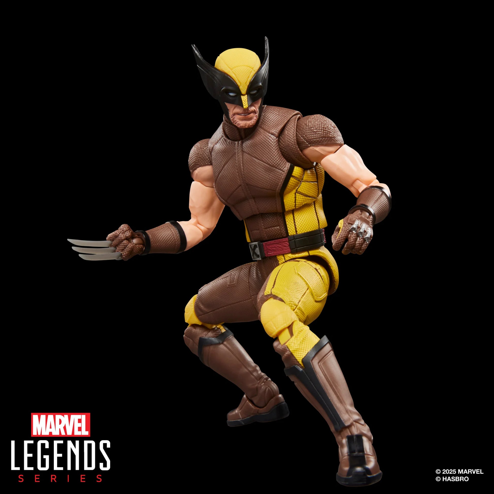 DEADPOOL & WOLVERINE - Wolverine (Brown Suit) -Fig Legends Series 15cm - Toys Legacy Collection