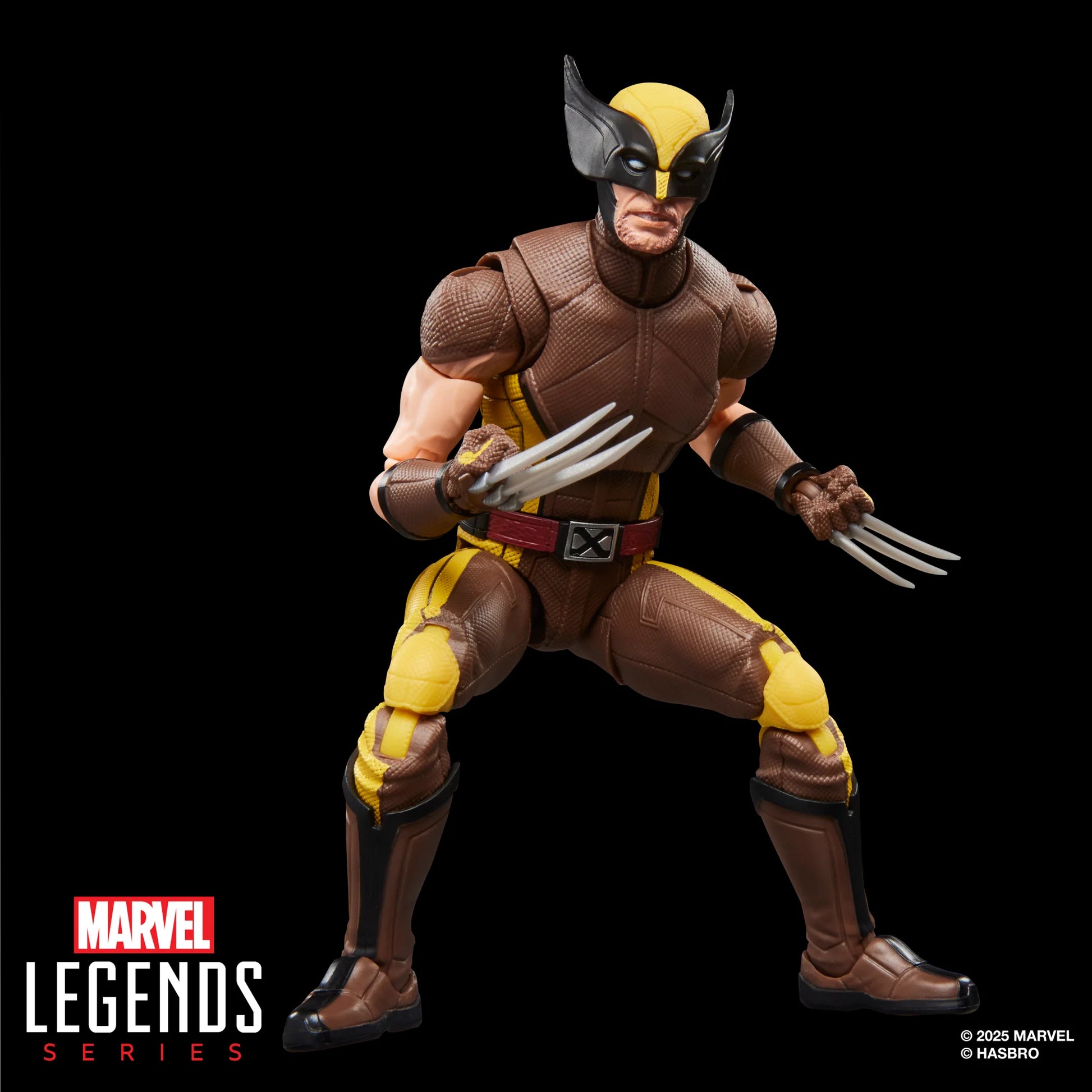 DEADPOOL & WOLVERINE - Wolverine (Brown Suit) -Fig Legends Series 15cm - Toys Legacy Collection