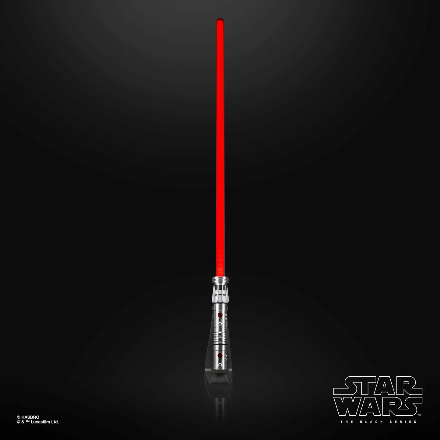 Figurine Sabre Laser Force FX Elite Maul de la série Black Series Star Wars, détail précis et design réaliste de Hasbro.