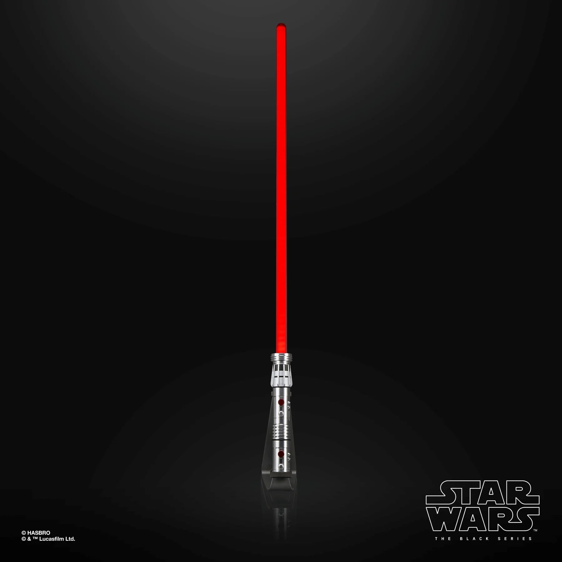 Figurine Sabre Laser Force FX Elite Maul de la série Black Series Star Wars, détail précis et design réaliste de Hasbro.