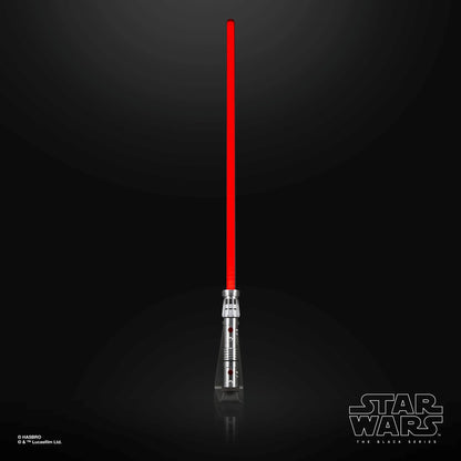 Figurine Sabre Laser Force FX Elite Maul de la série Black Series Star Wars, détail précis et design réaliste de Hasbro.