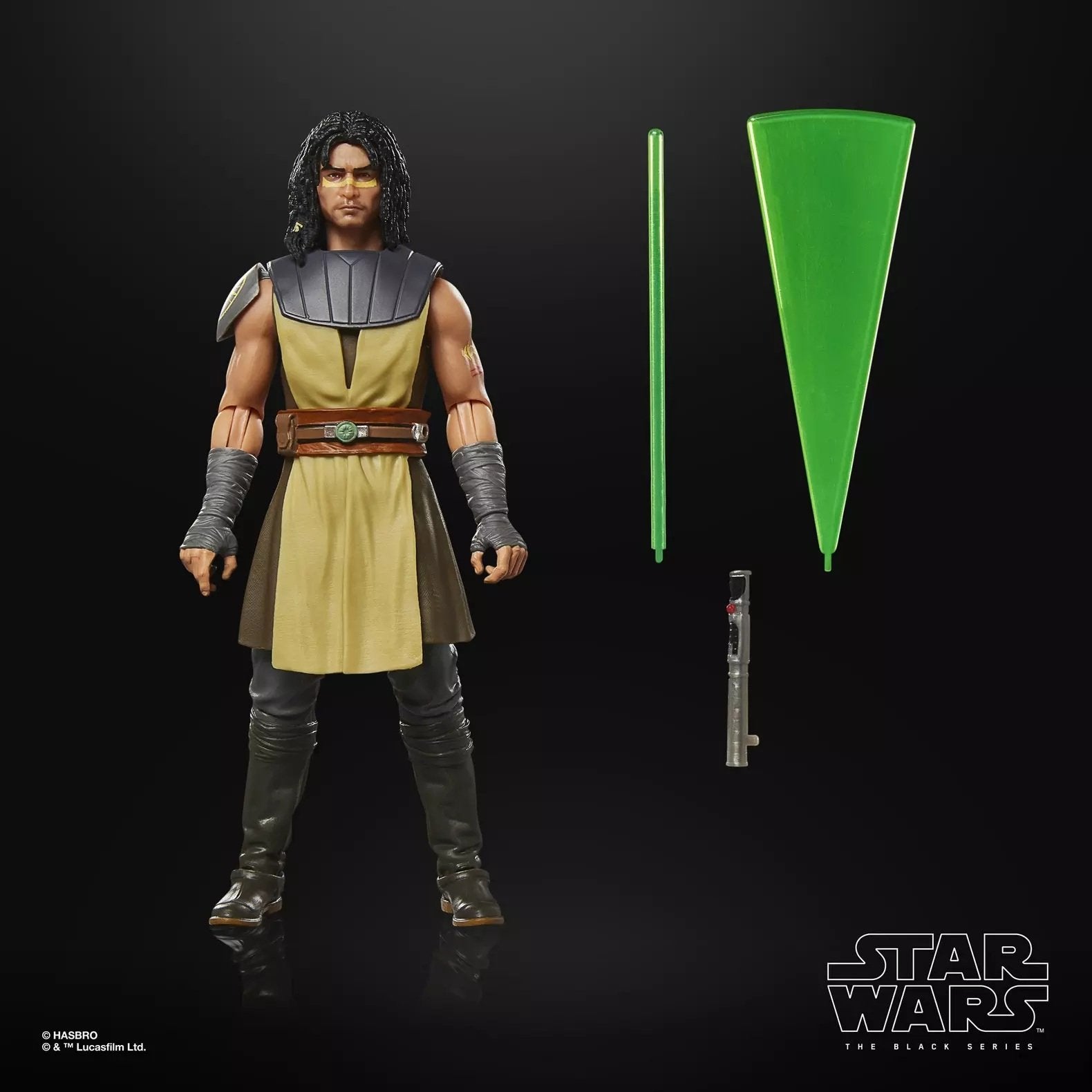 STAR WARS THE CLONE WARS - Quinlan Vos - Figurine Black Series 15cm - Toys Legacy Collection