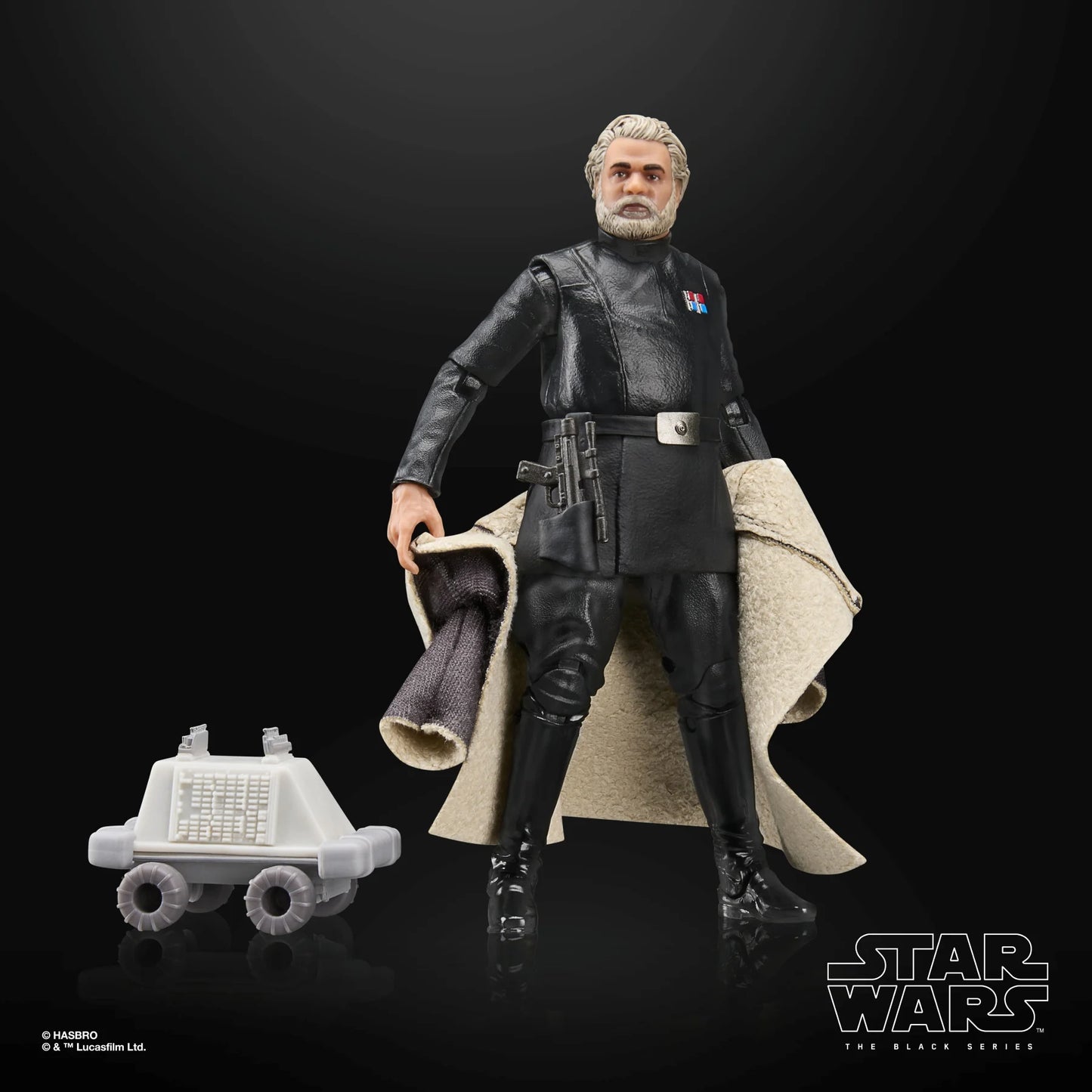 Figurine Black Series Mandalorian et Grogu, 15 cm, représentant un guerrier impérial, fabriquée par Hasbro.