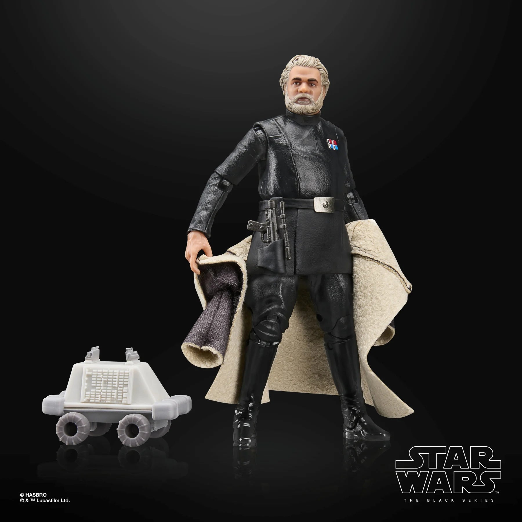 Figurine Black Series Mandalorian et Grogu, 15 cm, représentant un guerrier impérial, fabriquée par Hasbro.