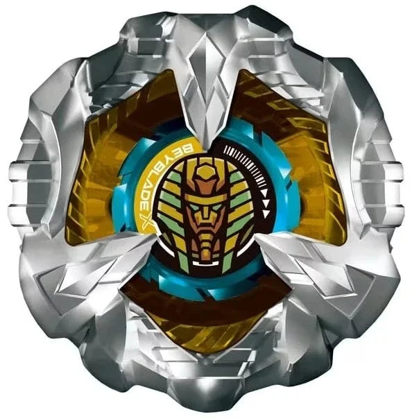 Figurines Beyblade Yggdrasil Team Pack de Hasbro avec plusieurs Beyblades colorés et détails de la figurine.