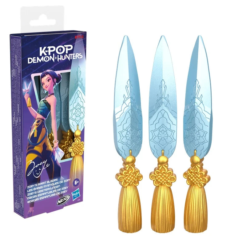 K-POP DEMON HUNTERS - Lame spirituelle de Zoey - Nerf 20cm - Toys Legacy Collection