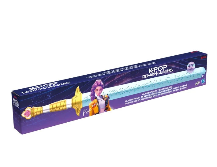 K-POP DEMON HUNTERS - L'épée aux 4 tigres de Rumi - Nerf 61cm - Toys Legacy Collection