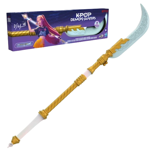 K-POP DEMON HUNTERS - Epée courbe de la lune de Mira - Nerf 91cm - Toys Legacy Collection