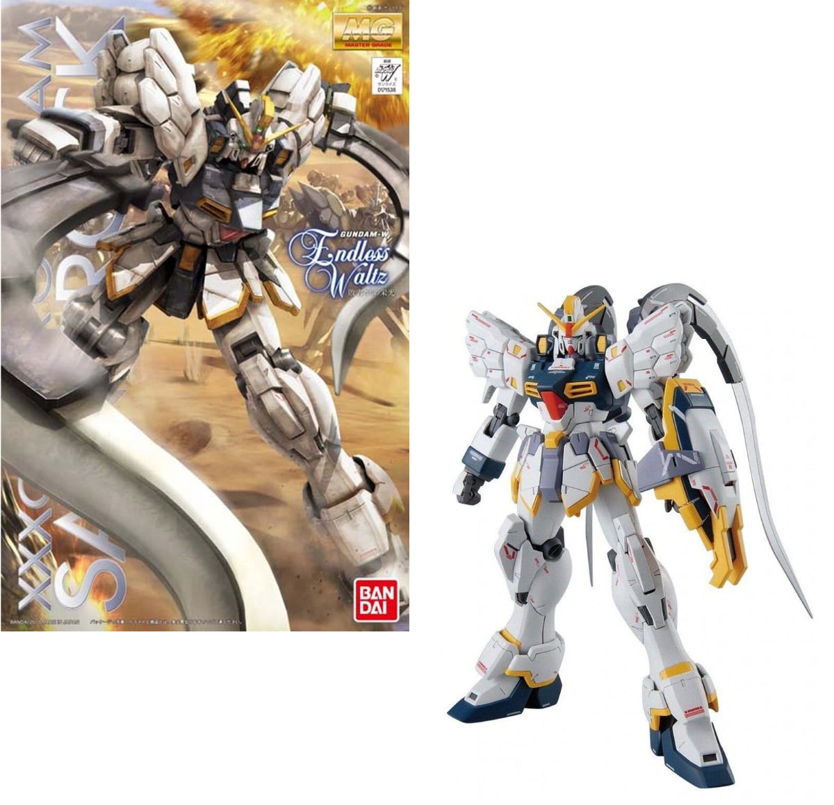 GUNDAM - Model Kit - MG 1/100 - Gundam Sandrock EW Ver. - 18CM - Toys Legacy Collection