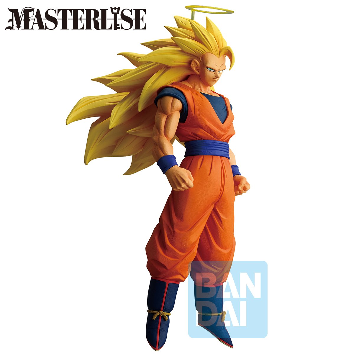 DRAGON BALL - Super Saiyan 3 Son Goku - Figurine Battle 25cm - Toys Legacy Collection