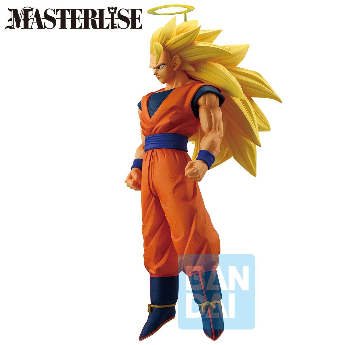 DRAGON BALL - Super Saiyan 3 Son Goku - Figurine Battle 25cm - Toys Legacy Collection