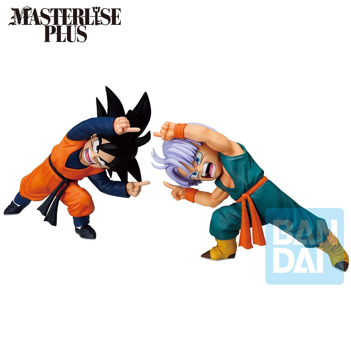 DRAGON BALL - Son Goten & Trunks - Figurine Battle 9cm - Toys Legacy Collection